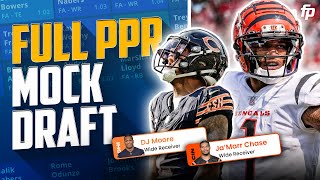 Fantasy Football Mock Draft  PPR Expert Picks 2024 [upl. by Eisele55]