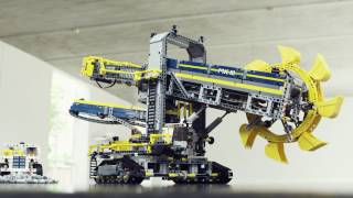 42055 Bucket Wheel Excavator  LEGO Technic [upl. by Nelie]