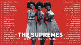 The Supremes Best Songs Playlist  The Supremes  Greatest Hits Official Full Album [upl. by Ellenar]