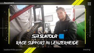 SR Suntour Race Support  iXS EDC 2 Lenzerheide 🇨🇭 2024 [upl. by Serdna]