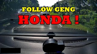 SOLO MORNING DRIVE DENGAN GENG HONDA [upl. by Jeffcott]