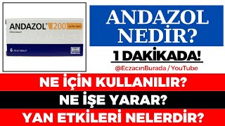 Andazol 200 MG Tablet Nedir Ne İçin Kullanılır Ne İşe Yarar Yan Etkileri Nelerdir GÜNCEL [upl. by Yenahc]