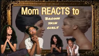 Beyoncé Blue Ivy SAINt JHN WizKid  BROWN SKIN GIRL Official Video  Mom amp Daughter REACT [upl. by Grose]