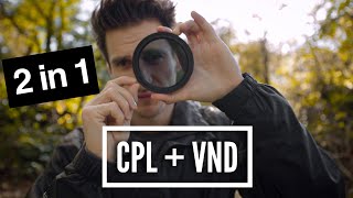 Circular Polariser  VND Filter 2 in 1 CPL and Variable ND all in one KampF  Polar Pro Rival [upl. by Claudina]