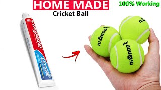 How to make a cricket ball at home  Easy DIY cricket ball tutorial [upl. by Nottarts]