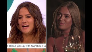 Love Islands Caroline Flack cruelly mocks TyneLexy and Mikes date [upl. by Mendie]