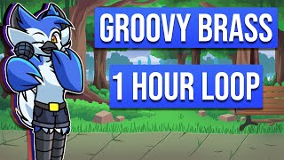 Friday Night Funkin VS Blu  Groovy Brass  BOTPLAY  1 hour loop [upl. by Dodson449]