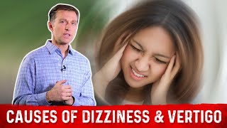 3 Causes Of Dizziness or Vertigo Explained By Dr Berg [upl. by Octavius]