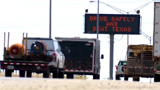 ODOT warns of heavy traffic on I35 as Sooner fans head to Dallas for OUTexas [upl. by Brote]