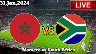 Morocco Vs South Africa Live Match Today [upl. by Aihk]