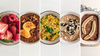 HOW TO MAKE PORRIDGE  5 Ways [upl. by Deroo352]