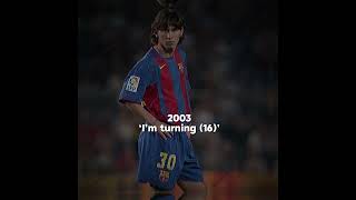 Soon Ill be 60 Years Old Messi [upl. by Llerrod]