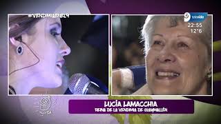 Vía Blanca 2019 la reina de Guaymallén cantó en su carro [upl. by Eelorac]