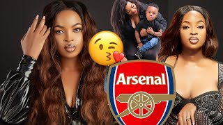 Bambi Omuyimbi Sasha Brighton Ali Mumaziga Lwa Team ye Eya Arsenal alangidde Abalogo [upl. by Eldnar856]