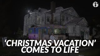 Clark Griswold house brings Christmas Vacation to life in New Jersey [upl. by Gnehs371]