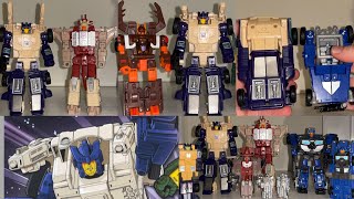 Transformers legacy united Rukus review Doom n destruction deluxe figure collection G1 comparison [upl. by Letnuahc]