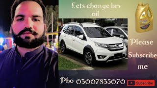 Honda brv ka oil change kiyapic classic 5w30Pro Abdul Hameed [upl. by Briney]