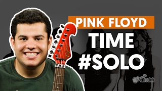 Time  Pink Floyd How to Play  Guitar Solo Lesson [upl. by Enilarac770]