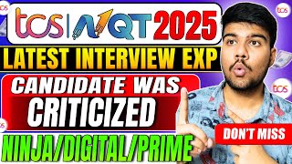 🚨TCS NQT 2025 Latest Interview experience Recursion amp Sliding Window Ques Asked [upl. by Nhguavad300]