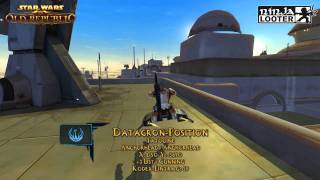 SWTOR  DatacronGuide Tatooine  Anchorhead  DatacronPosition auf Ninjalooterde [upl. by Cleopatre]