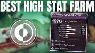 Destiny 2 ABUSE THIS NEW HIGH STAT ARTIFICE ARMOR FARM NOW [upl. by Atikal481]