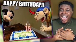 JEFFY TURNS 15  SML Movie Jeffys Birthday Trip Reaction [upl. by Valda]