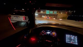 MIDNIGHT CRUISE THRU CHICAGO TRAFFIC [upl. by Hayes405]