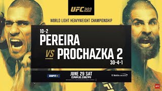 UFC 303 Pereira vs Prochazka 2  typowanie pełnej karty walk [upl. by Feune]