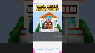 CINTA SEJATI SKIBIDI‼️dubbing funny shortsviral love [upl. by Aleemaj]