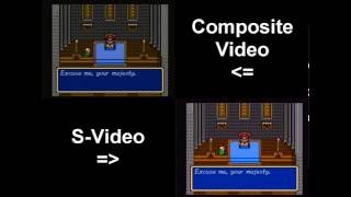 Sega 32X SVideo Mod Comparison [upl. by Deidre]