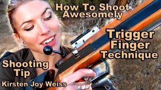 Trigger Finger Technique  How To Shoot Awesomely  Pro Shooting Tips 2 [upl. by Akinimod]