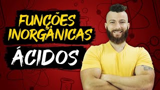 ÁCIDOS  FUNÇÕES INORGÂNICAS [upl. by Ydisahc]