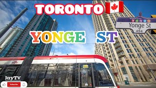 YONGE ST DOWNTOWN TORONTO 🇨🇦 October 52024 [upl. by Revned]