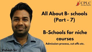 All About BSchools Niche Colleges Part 7 of 10  Specialized MBA Programs [upl. by Cull]