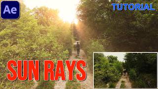 After Effects Sun Rays Tutorial Easy StepbyStep Guide  363 [upl. by Dachy]