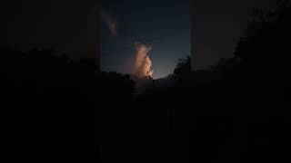 Thunderheads in the twilight long time coming rnd here [upl. by Ecinert]