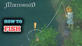 How to Fish in Mirthwood  Fishing Rod Location [upl. by Ocimad]