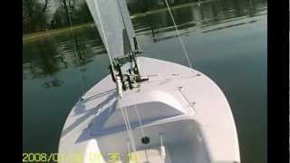 Micro Magic Sailing With Onboard Camera [upl. by Ierbua555]