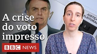 Como campanha por voto impresso pode até tirar Bolsonaro de 2022 [upl. by Ahtar]