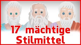 Rhetorische Stilmittel Die 17 wichtigsten Figuren einfach erklärt [upl. by Merrow303]