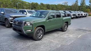 70805 2025 Nissan Frontier SV in Tactical Green For Sale Near Myrtle Beach SC [upl. by Laven]