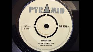 PICKNEY GAL  GENEROSITY  Desmond Dekker [upl. by Lamonica]