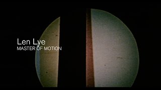 Len Lye Master of Motion  Official Trailer [upl. by Eyllib]