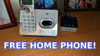 Free Home Phone US Only OBi200 Setup [upl. by Airotal213]