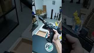 Playing with the Kjworks KP19 Airsoft Gas Blowback Pistol with an Acetech Blaster Spitfire Tracer [upl. by Danice]