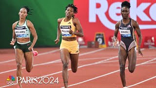 Reigning World champ Marileidy Paulino puts on a clinic in the 400m in Shanghai  NBC Sports [upl. by Nivlek672]