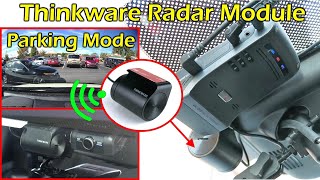 Install Thinkware Radar Module For Energy Saving Parking Mode  U1000 Dashcam [upl. by Siloum]