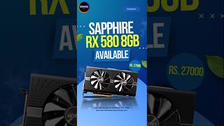 Sapphire RX 580 8GB 256bits Available sakoonsay gpu graphicscard [upl. by Marston]