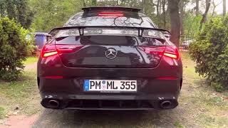 2024 CLA 35 AMG Stock Exhaust Sound [upl. by Acinom959]