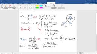 Unidades de concentración química  preparación de disoluciones [upl. by Akiaki]